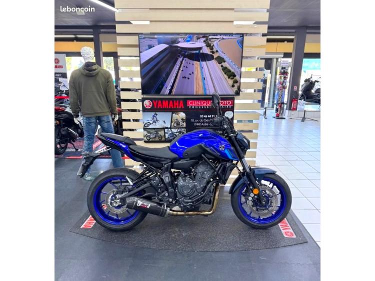 YAMAHA MT07 1ERE MAIN 2024 GARANTIE CONSTRUCTEUR