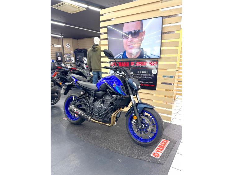 YAMAHA MT07 1ERE MAIN 2024 GARANTIE CONSTRUCTEUR