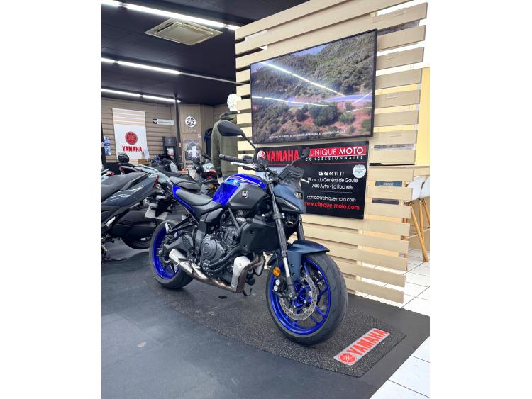 YAMAHA MT07 A2 2025 GARANTIE 2030