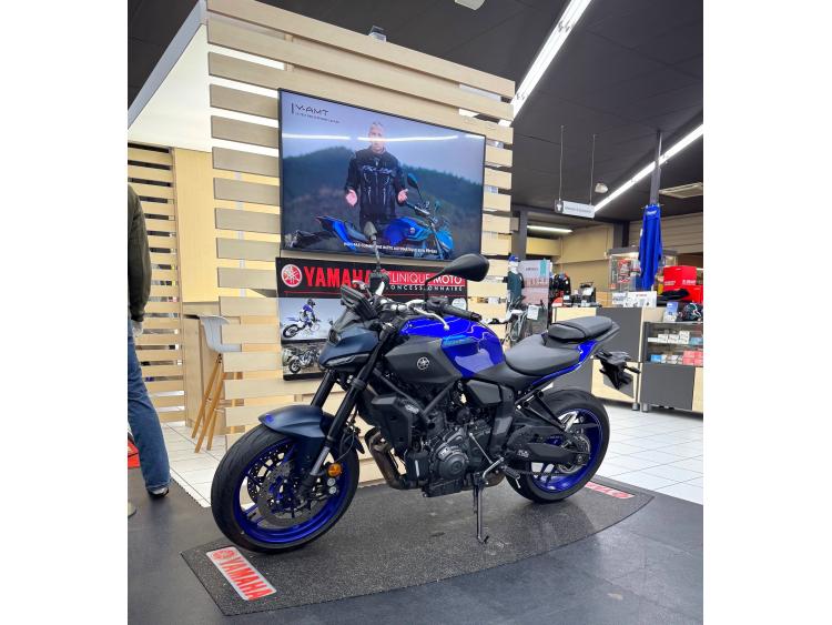 YAMAHA MT07 A2 2025 GARANTIE 2030