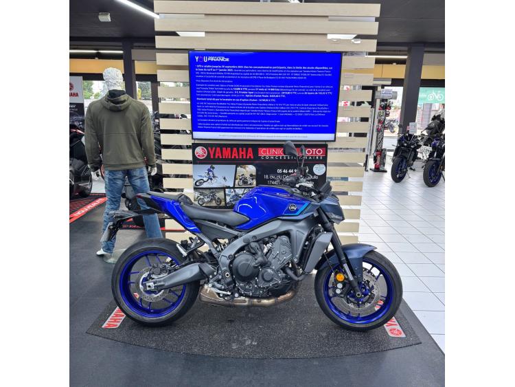 YAMAHA MT-09 A2 Y-AMT GARANTIE 2030