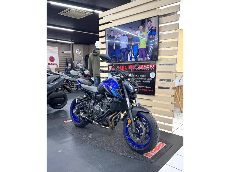YAMAHA MT07 A2 ARROW 1ERE MAIN GARANTIE